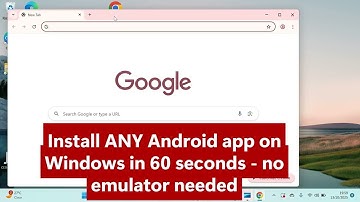 Android-apps installeren op Windows 11 (zonder emulator) 2025