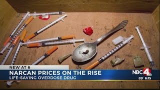 Narcan prices on the rise