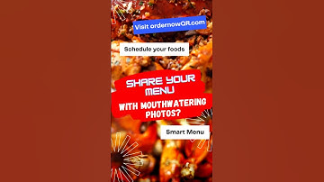 Increase restaurat sales with digital menu for free! #digitalmenu