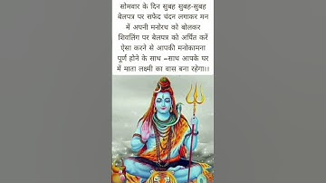#बेलपत्र पर चंदन और शहद लगाकर करें उपाय किस्मत बदलने लगेगी मिश्रा बाबा 🙏