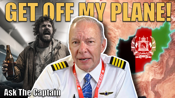 Pilot Threatens to Drop Drunk Passenger in Afghanistan