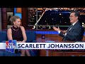 Scarlett Johansson And Stephen Exchange Holiday Cooking Tips