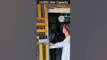 Gym Fingerprint Biometric Machine with Door Lock | Call - 8019619680 #accesscontrolsystem #gym #essl