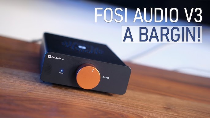 600W Fosi Audio V3 (48V) Budget Audiophile Class-D Stereo Power Amplifier –  Faith Acoustics