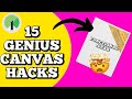 🌟15 BEST CANVAS DOLLAR TREE HACKS EVER😱(MUST SEE Dollar Tree DIY Hacks you can actually use in 2023)