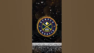 Denver Nuggets Logo Animation Shorts Nba Denvernuggets 