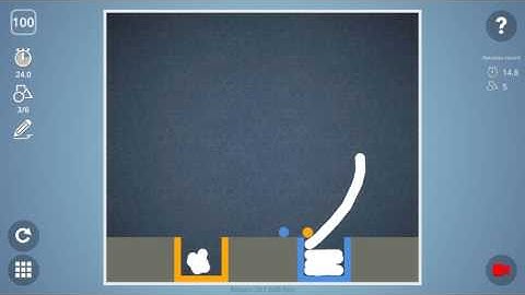 Check out how I solved level 100 in Brain It On! #BrainItOn