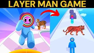 Satisfying Mobile Games Update Playing 9999 Tiktok Video Layer Man