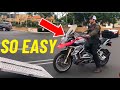 How to load a motorcycle into a truck and make it look easy ~ MotoJitsu
