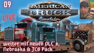 ATS live #009 Dlc Nebraska+JCB Pack
