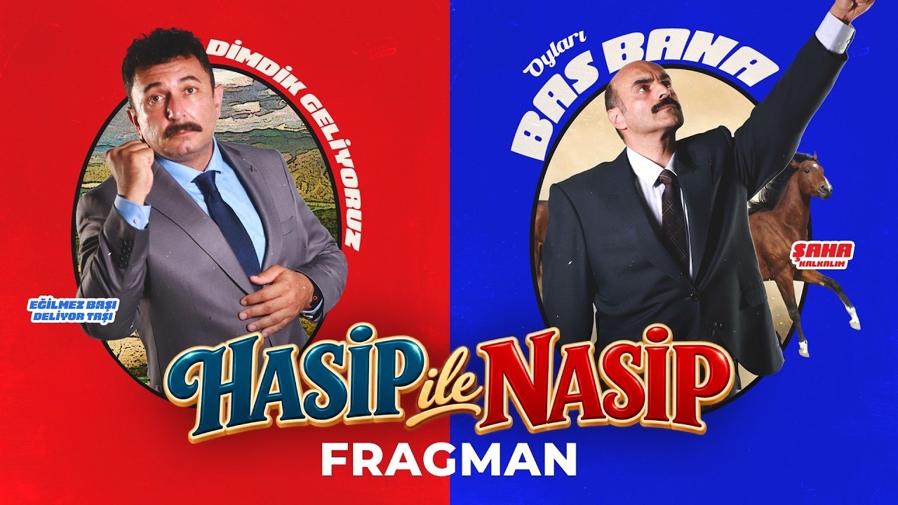 Hasip ile Nasip Türkçe Fragman kapak görseli