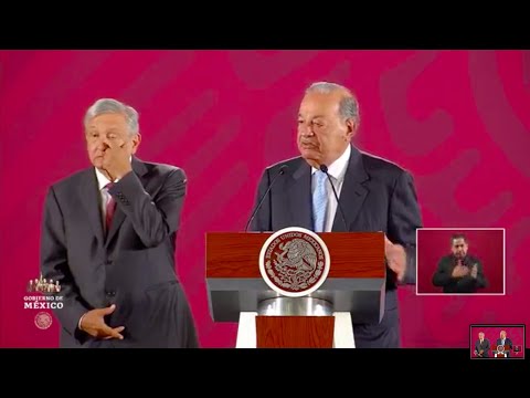 Slim expresa confianza en crecimiento de México tras acuerdo con CFE. Mañanera 27 de Agosto