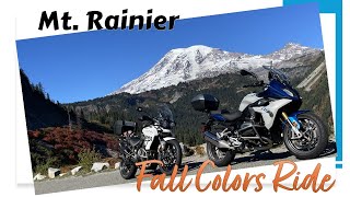 Mt. Rainier Fall Colors Motorcycle Ride