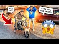 MOM RIDES NEW HONDA GROM LIKE A PRO FOR THE FIRST TIME ! ( MUST WATCH ) | BRAAP VLOGS