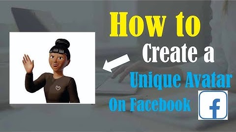 How to create your own UNIQUE AVATAR on Facebook | Full video guide