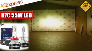 Что поставить в дальний свет? LED K7c 55W или OSRAM NIGHT Breaker +200% Тест.