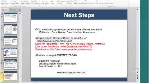 Mi-Forms and OpenClinica Integration Demo