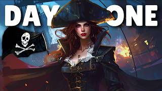 DAY 1 in the NEW Biggest Pirate Survival Game... and it's SO GOOD (Windrose)