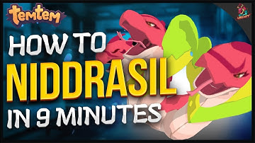 HOW TO NIDRASIL IN 9 MINS | Temtem Competitive GUIDE! Arbury PVP/PVE Movesets / Spread / Build!