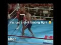 This ain’t a normal match#boxing