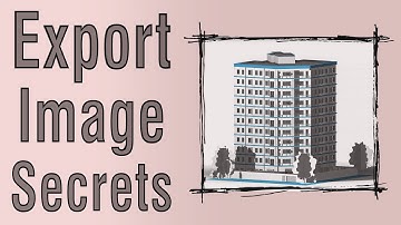 How to properly EXPORT images from Revit !!