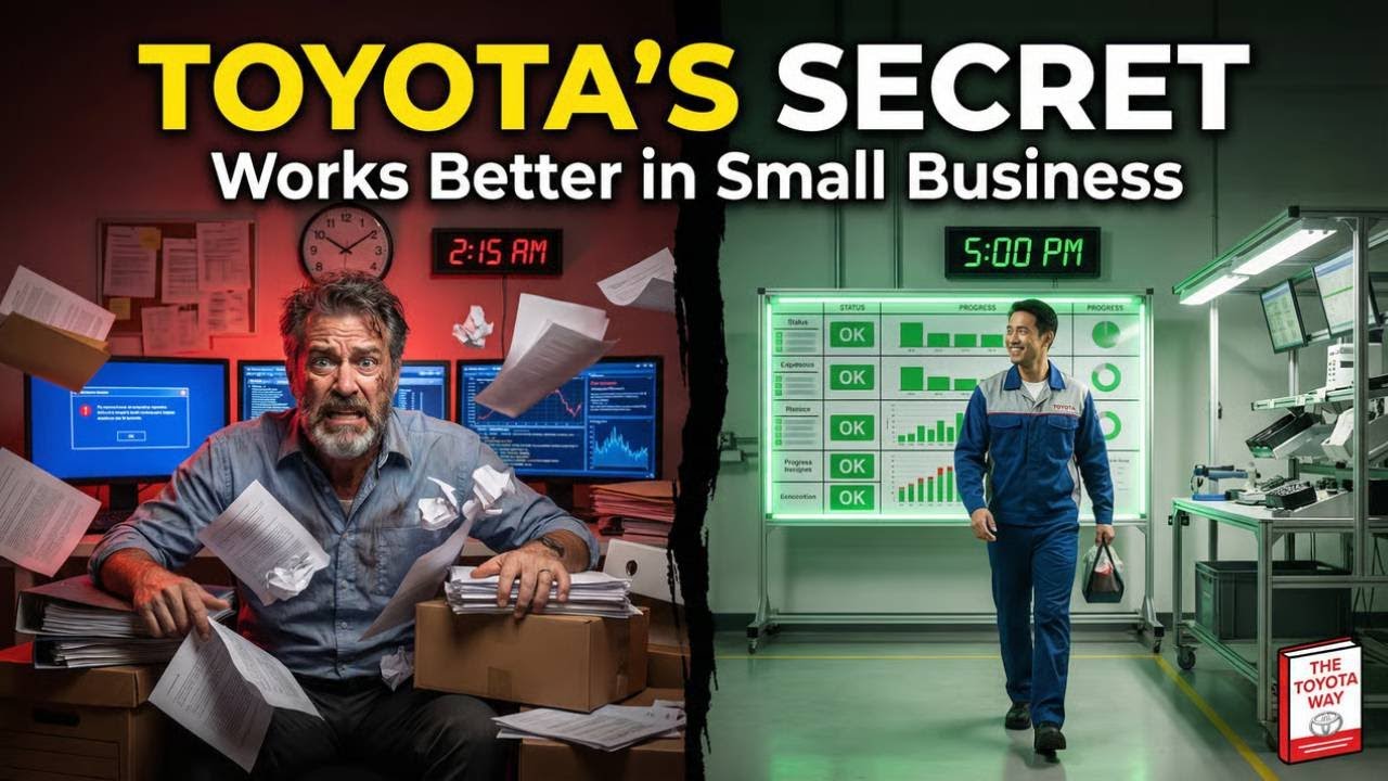 The Toyota Way for Small Business: Stop Working 60 Hour Weeks
