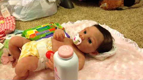 Silicone Baby Evanee Had An Eye Doctor Appointment...