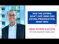 Win the Listing: Don&#39;t Just Send ONE Listing Presentation, Send TWO!