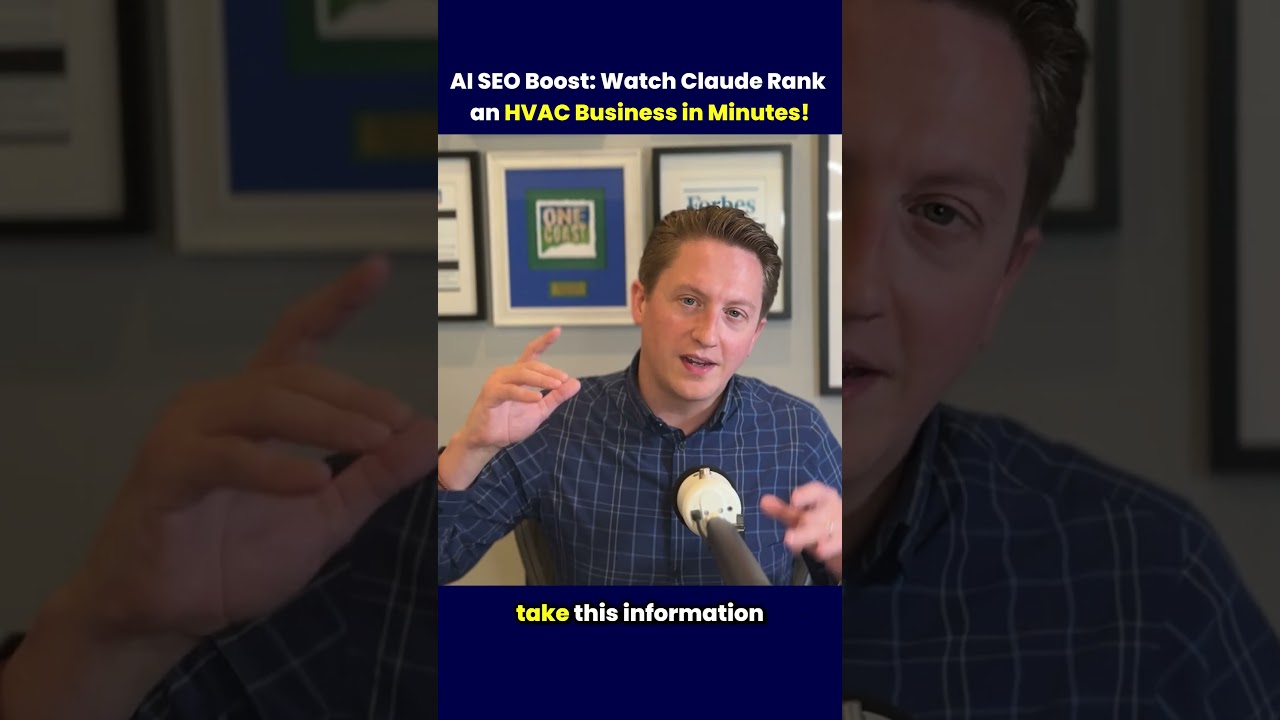 AI SEO Boost: Watch Claude Rank an HVAC Business in Minutes!
