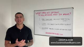 What Are My Options For Selling My House Fast