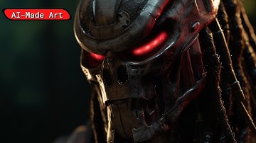 PREDATOR reimagined by Midjourney - AI Generated - AI-Made Art
