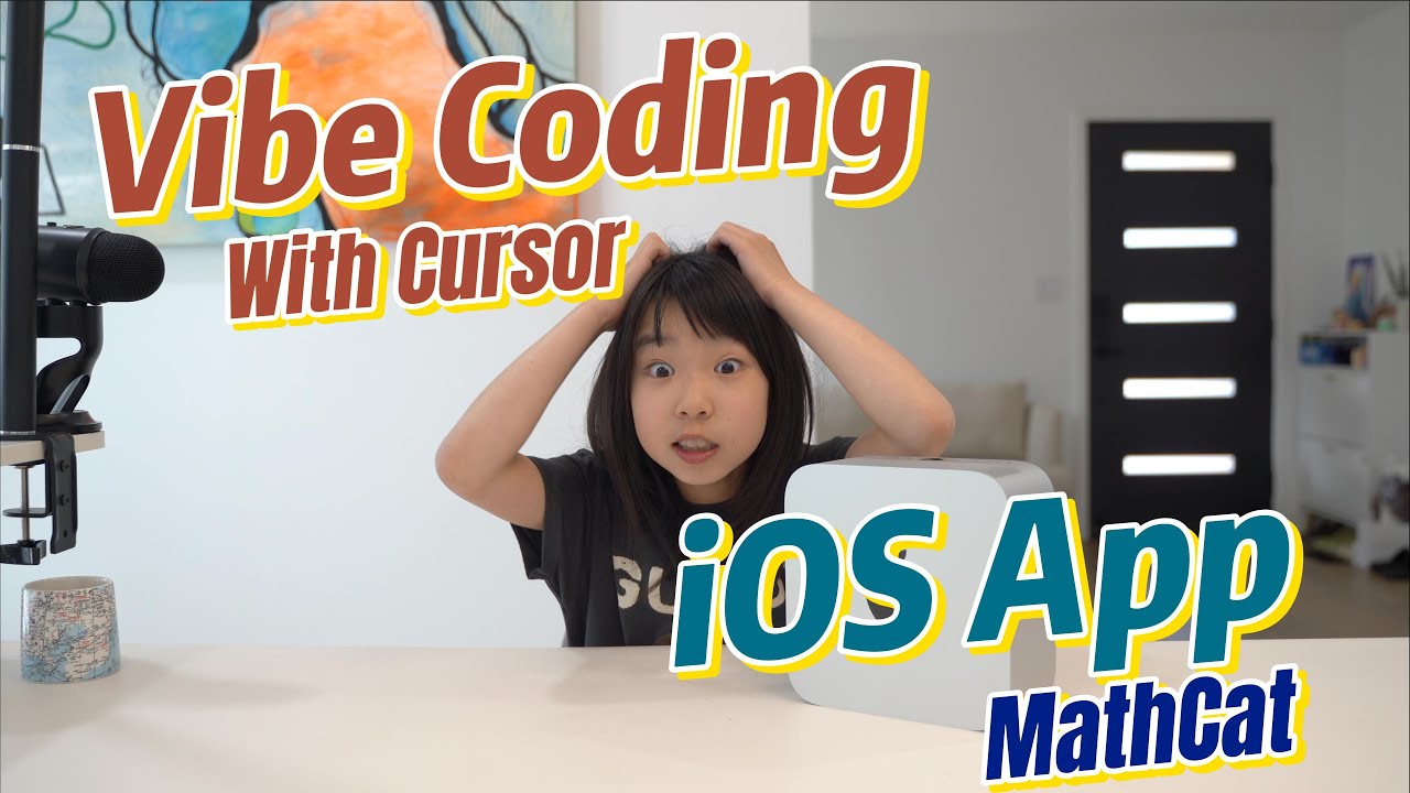 Vibe Coding with Cursor 💻 | 9-Year-Old Builds iOS App 📱 | Learn by ...