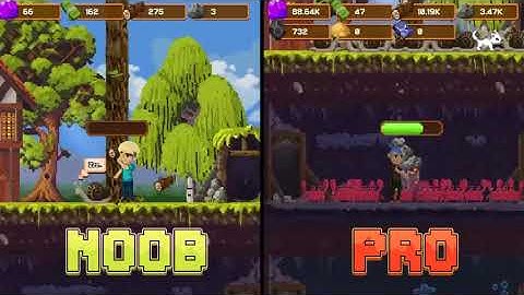 Miners settlement advertisement - noob vs pro - ad