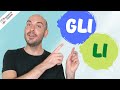 GLI o LI? | L&#39;uso dei pronomi GLI e LI in italiano