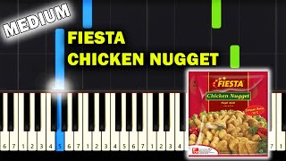 Video thumbnail of "Iklan Fiesta Chicken Nugget (Piano Tutorial) ~ MEDIUM"