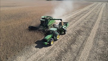 First Day of Soybean Harvest 2025!