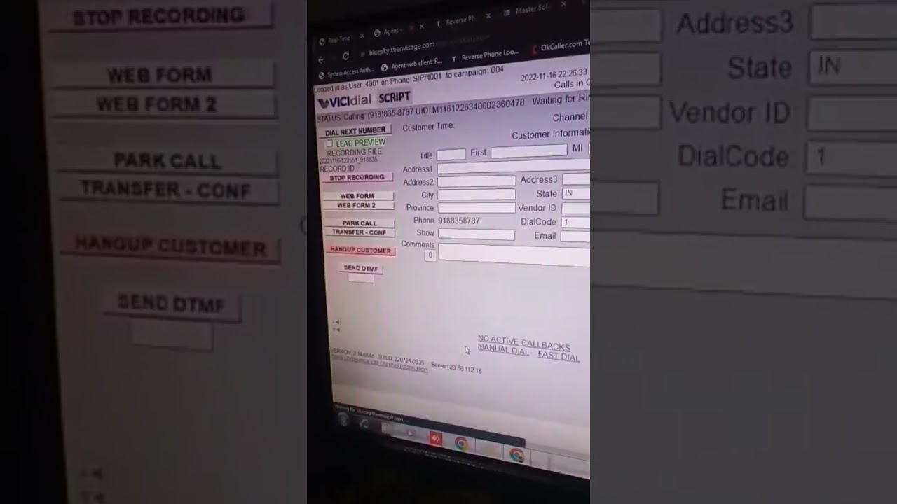 how to Dail Manual call back again on ViCi Dailer. Mostly customer ask call me back I am busy etc.