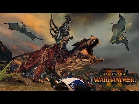 Total War Warhammer 2 - Lizardmen vs. High Elves In-Engine Trailer Analysis, Units, and Lore