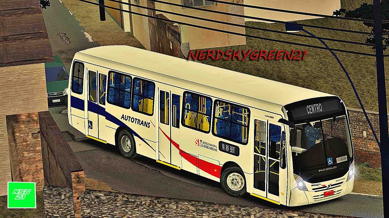 [OMSI 2] Neobus Mega Plus 2014 VOLVO B270F euro V +G27 - Autotrans de Coronel Fabriciano - De noite