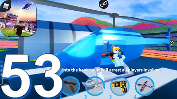 Roblox - Gameplay Walkthrough Part 53 Jailbreak (Android,iOS)