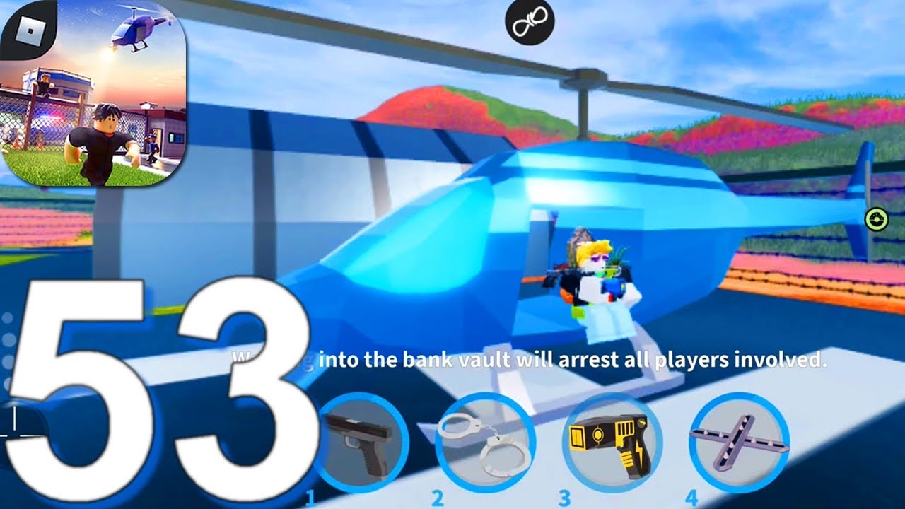 Roblox - Gameplay Walkthrough Part 53 Jailbreak (Android,iOS)