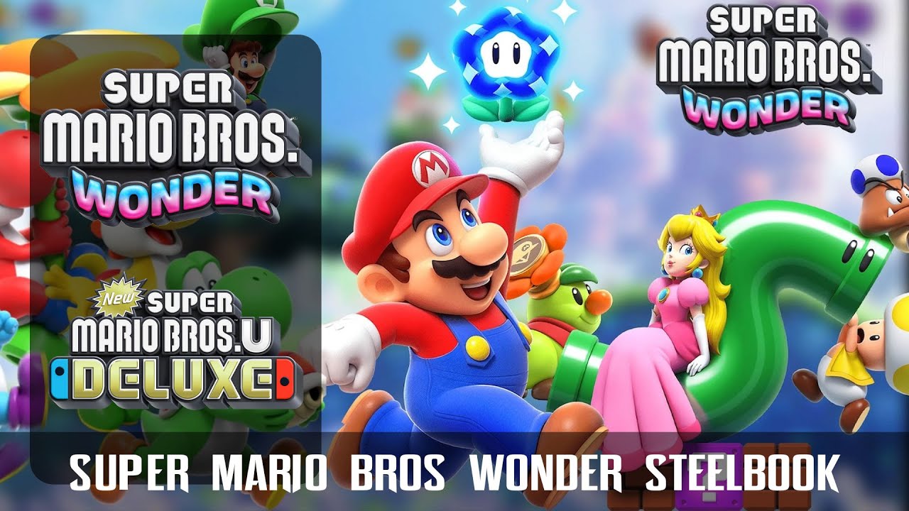 Super Mario Bros Wonder Switch Steelcase | FantasyBox