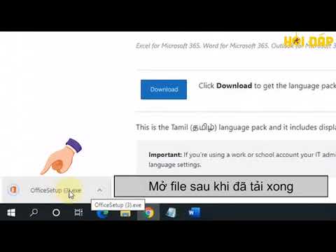 Video] Cách cài đặt tiếng Việt cho Office 365 2016 2010 cực chi tiết -  