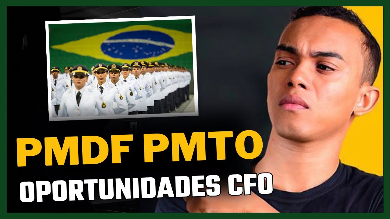 CONCURSO CFO PMDF E CFO PMTO !