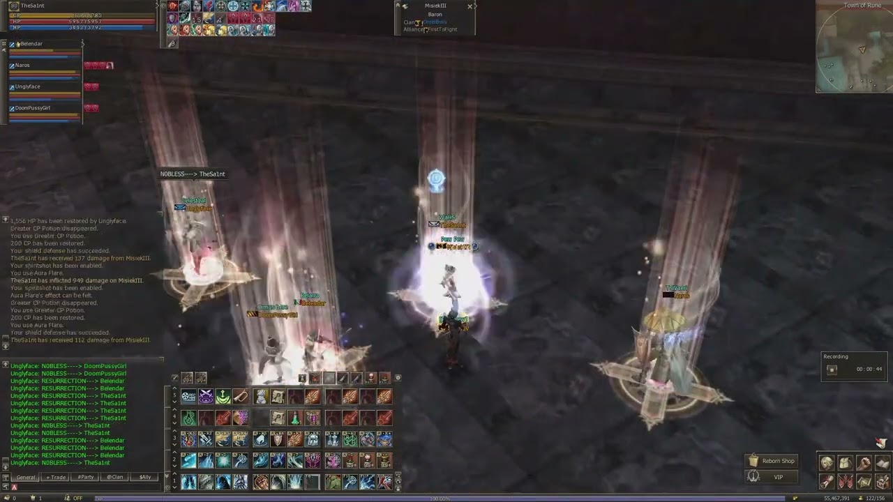 Lineage2 Reborn Eternal, Slaying dragons Weekly PvP 