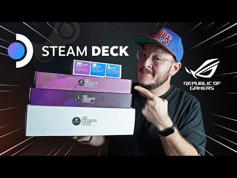 MEGA UNBOXING DE PRODUTOS PARA STEAM DECK E ROG ALLY! SÓ ITEM INSANO!