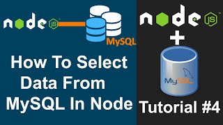 Node JS MySQL Tutorials #4 | How To Select Data From MySQL In Node JS In Hindi In 2022