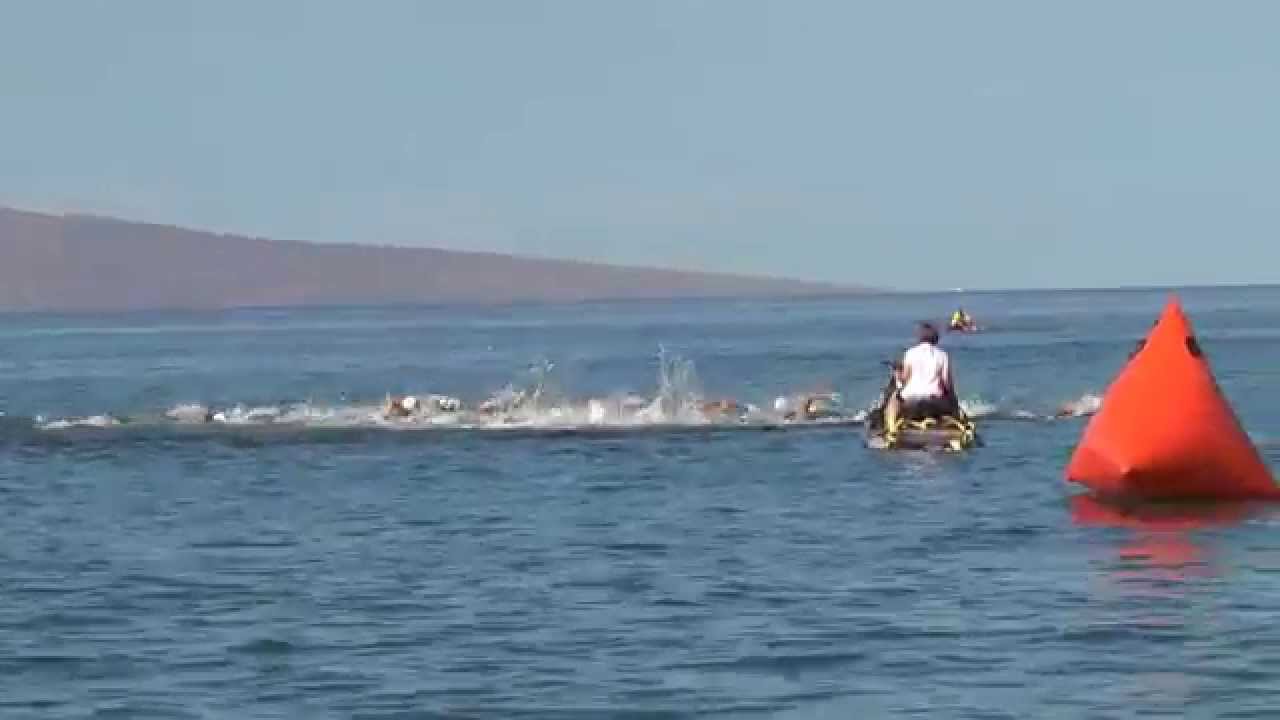 Men's Race Start - 2014 Pan Pacific Open Water 10k Championship