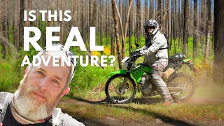 REAL Motorcycle Adventure? Kawasaki KLX 230