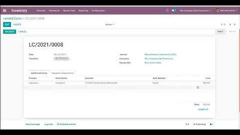 How to Reverse and Cancel Stock Landed Cost | Odoo Apps Features #salesorder #odoo16